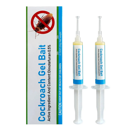 🌹🚫 2-Pack Cockroach Gel Bait Syringes