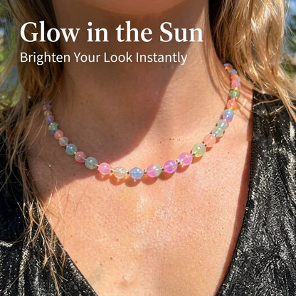 🌈 Dopamine UV-Reactive Beaded Jewellery Collection