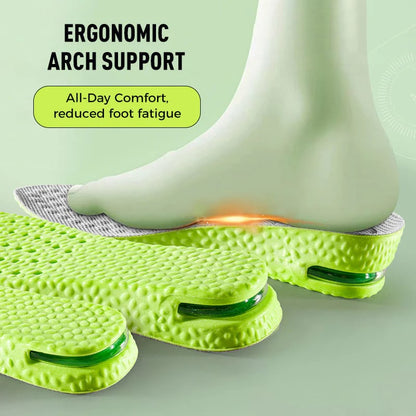 📢📢Comfortable cushioned insoles that increase height: walk effortlessly and in style!👟