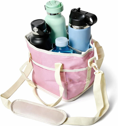 4‐in‐1 Water Bottle Tote – Family‐Friendly Hydration Carrier On‐The‐Go 💧✨