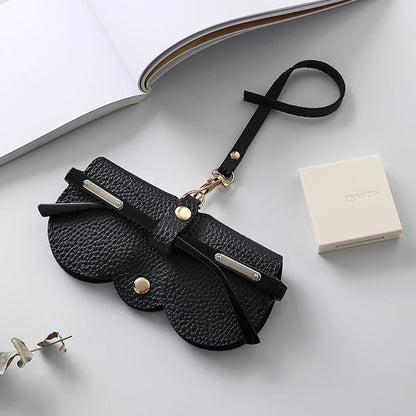 ✨Soft PU Leather Sunglasses Bag👓️