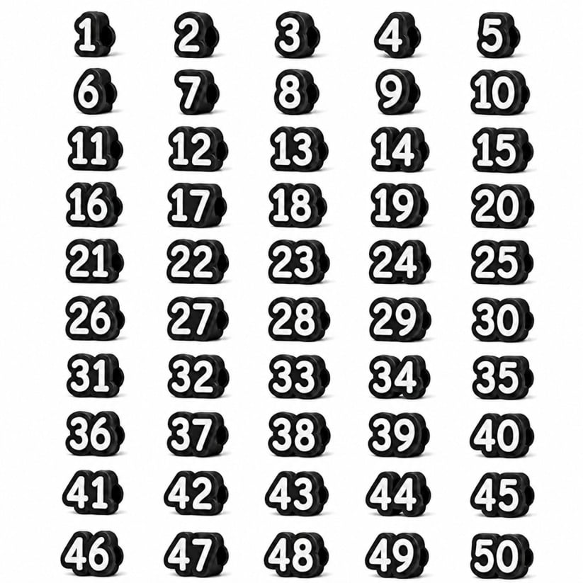 🎁Numbered Pencil Toppers