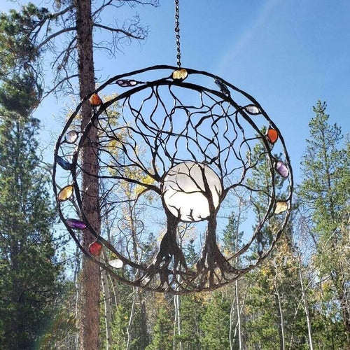 🏡Circle of Life Garden Wall Art, The Moon Huggers
