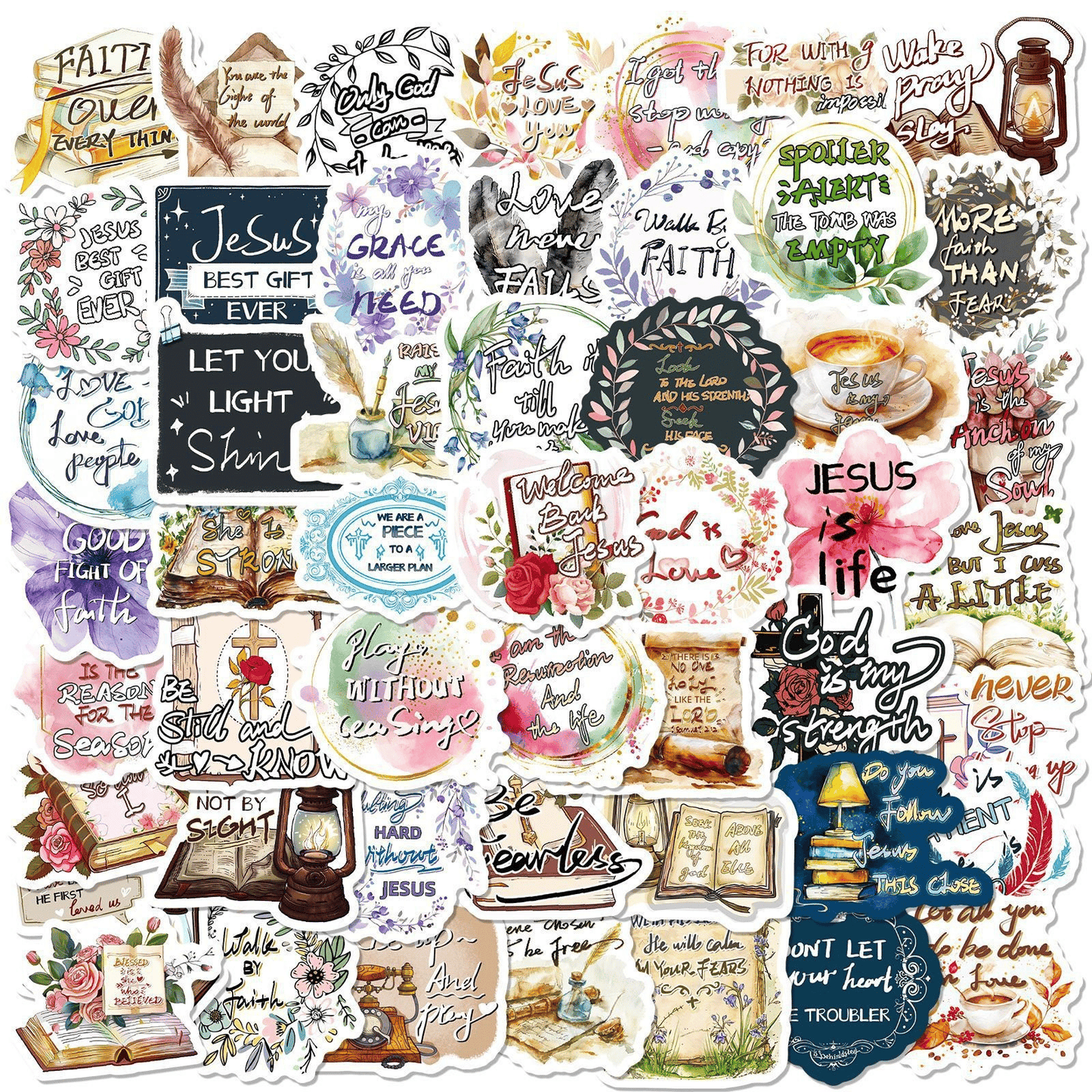 ✝️Motivational & Faith Sticker Book