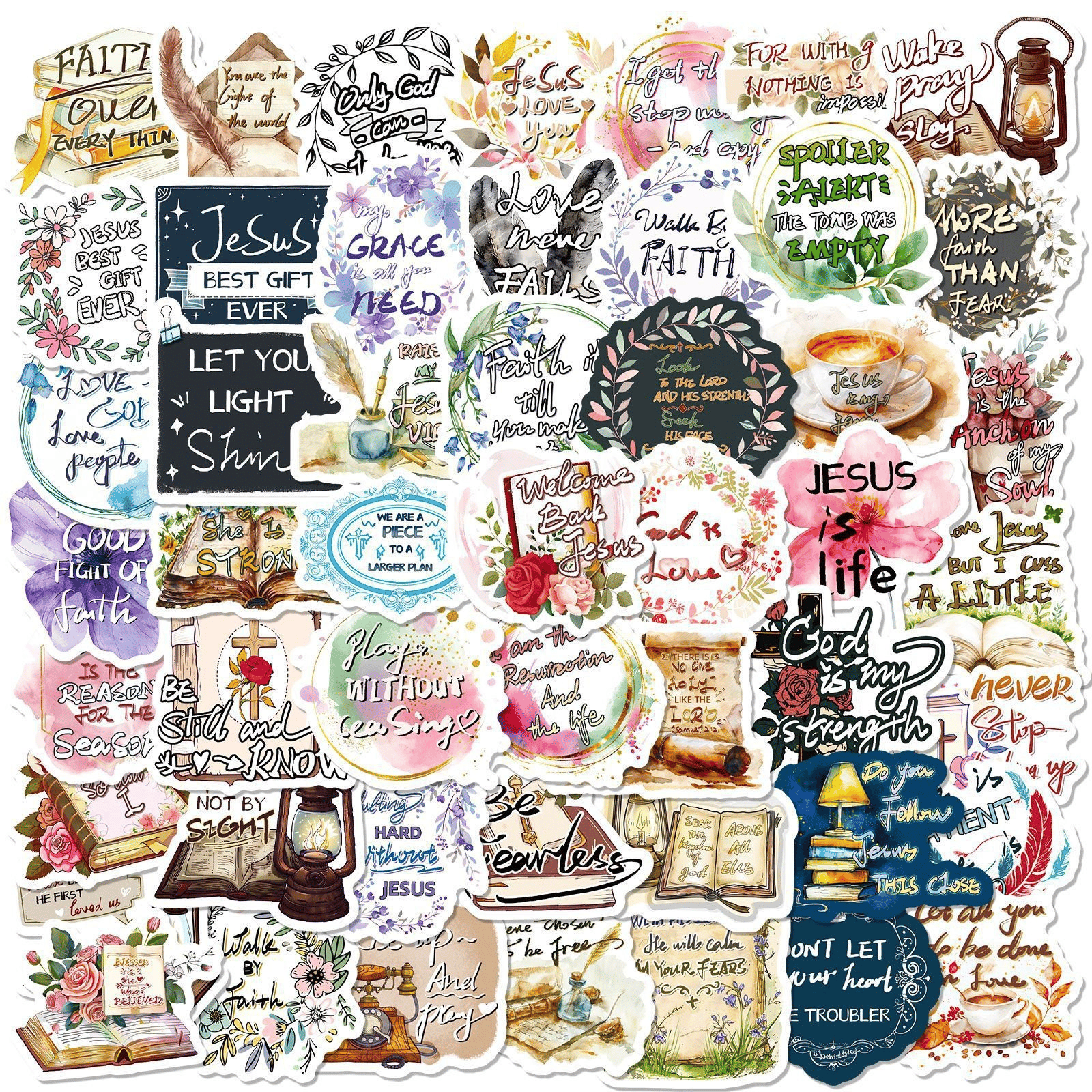 ✝️Motivational & Faith Sticker Book
