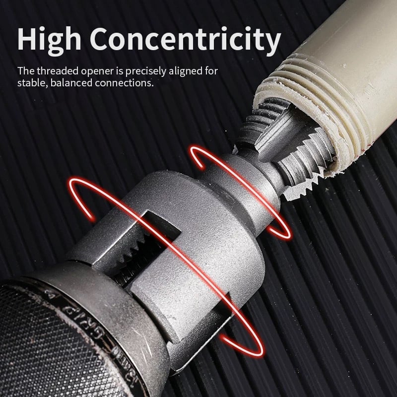 🔥Integrated Internal & External Pipe Threading Tool