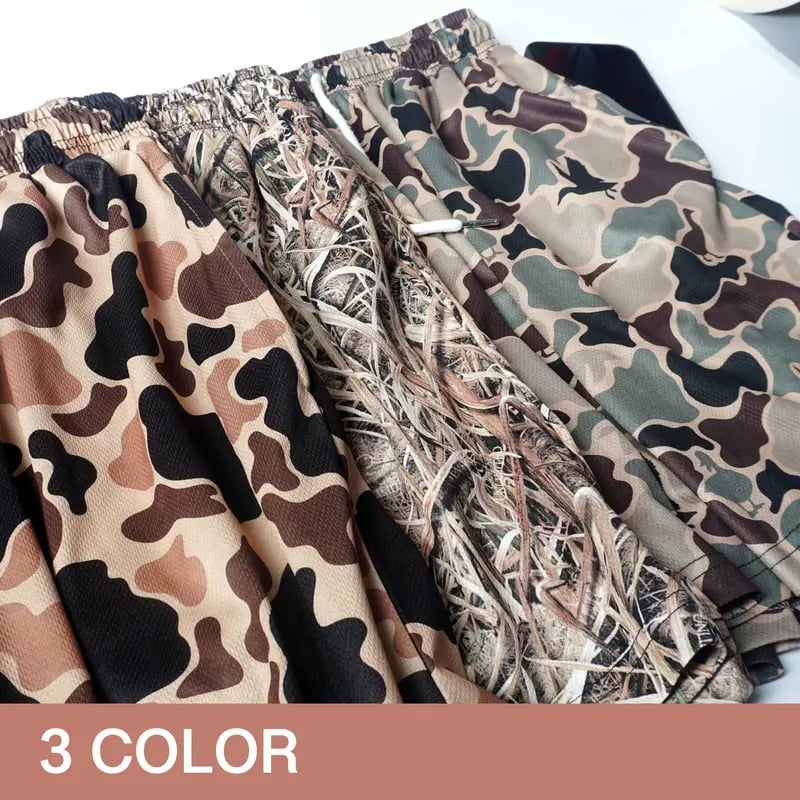 🔥Last Day 50% OFF - Pack 3 Duck Hunting Camo Shorts