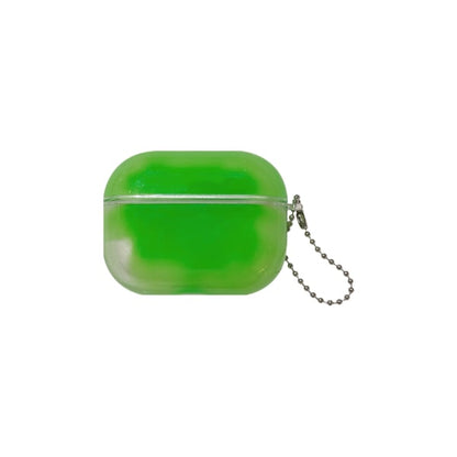 Glow in The Dark Protective Cover with Moving Liquid Sand for AirPods Pro 4, 3, 2 & Original Models