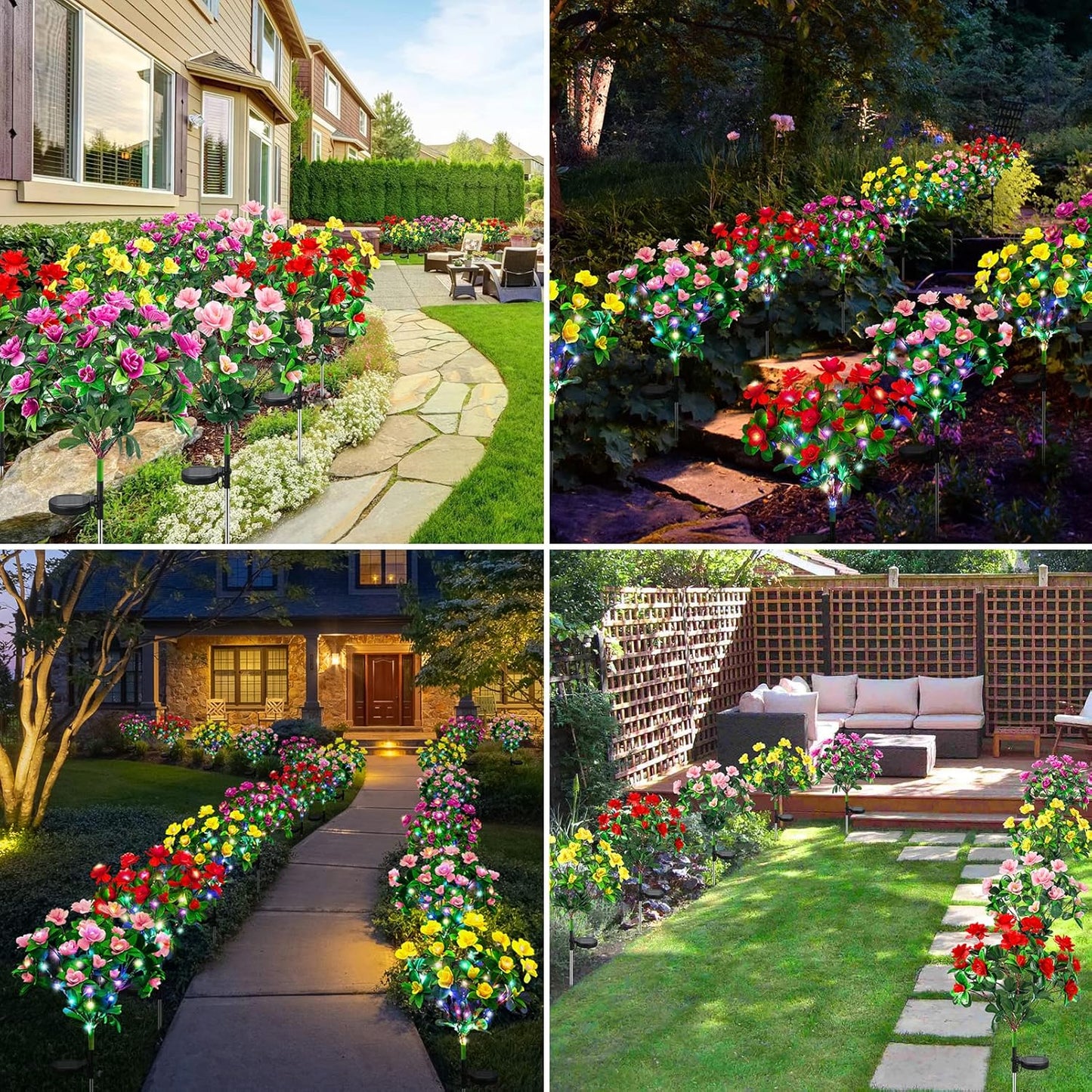 EverGlow Memorial Garden Bloom Lights