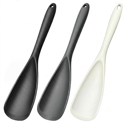 3-Pack Silicone Spoonula Set for Nonstick Cookware