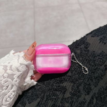 Glow in The Dark Protective Cover with Moving Liquid Sand for AirPods Pro 4, 3, 2 & Original Models