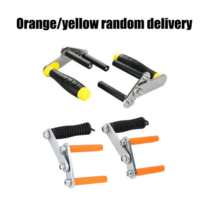 🛠️Lifting Clamp,Multi-Material Grip for Glass,Stone,Wood & Aluminum Doors/Windows - Heavy-Duty Hand Tool with Non-Slip Pads Hardware