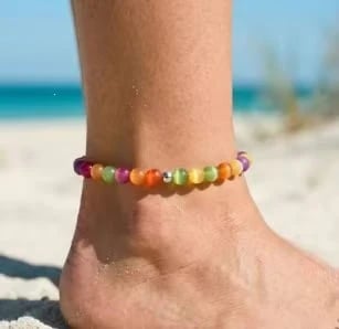 🌈 Dopamine UV-Reactive Beaded Jewellery Collection