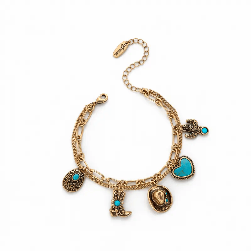 Gold-Turquoise
