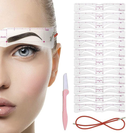 🔥✨Reusable Eyebrow Stencil Shaper Kit