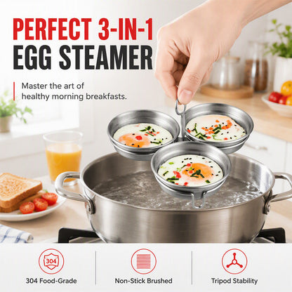🎁🥚Hot Sale🔥304 Stainless Steel Egg Cooker