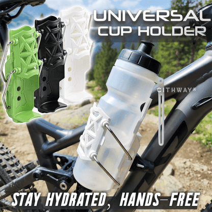 Universal 360° Swivel No-Drill Bike Cup Holder