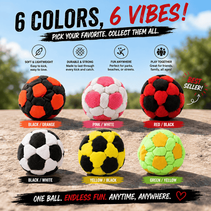 Soccer Hackys Footbag Sacks for Endless Outdoor Fun and Skill Challenges