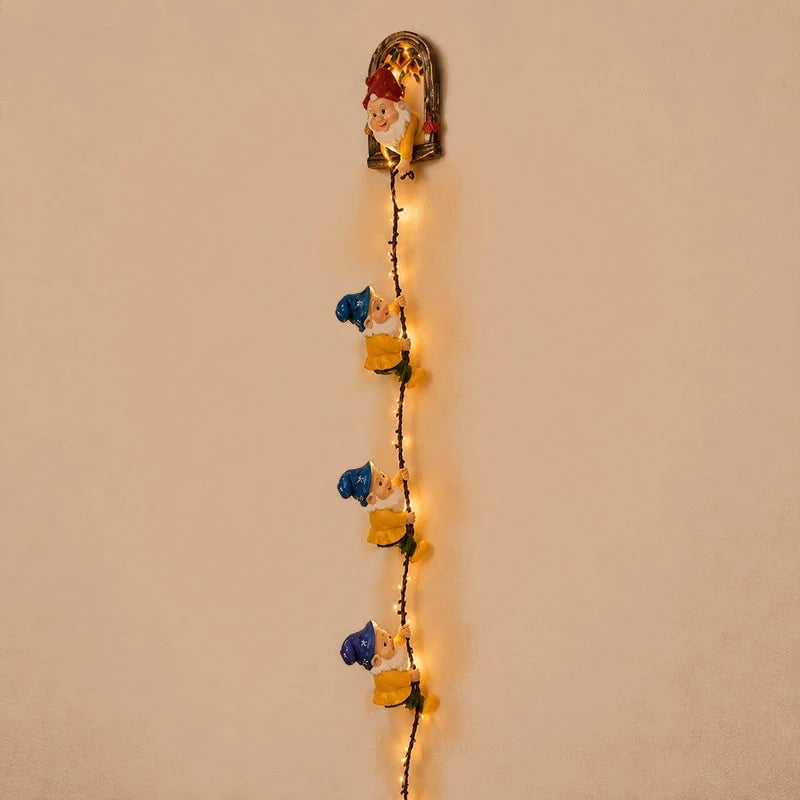 🎄 Christmas Gnome String Lights