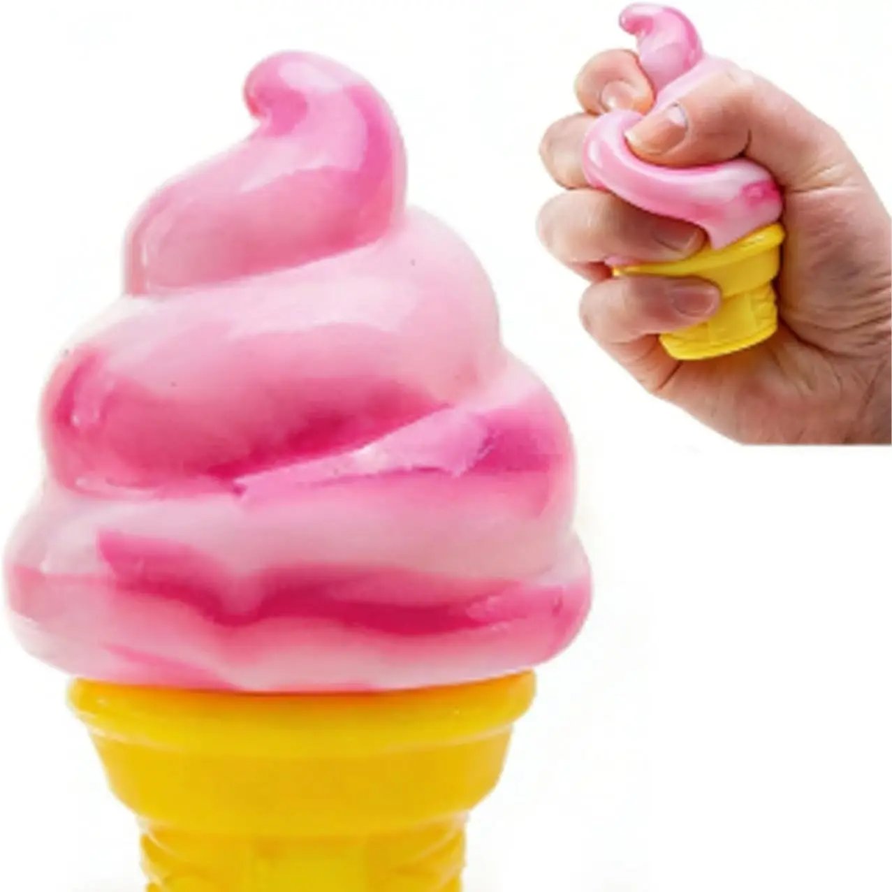 🍦 Cute Ice Cream Squishy | Stress Relief Fidget Toy ✨