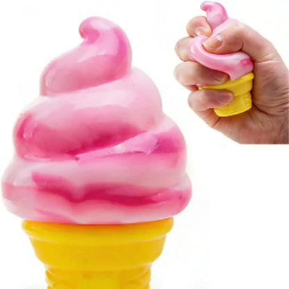 🍦 Cute Ice Cream Squishy | Stress Relief Fidget Toy ✨