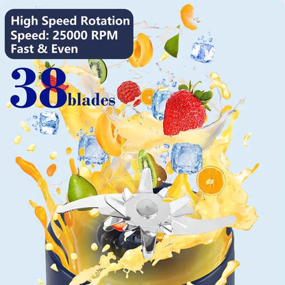 🍉🧃Portable Large Capacity Electric Fruit Juicer💧