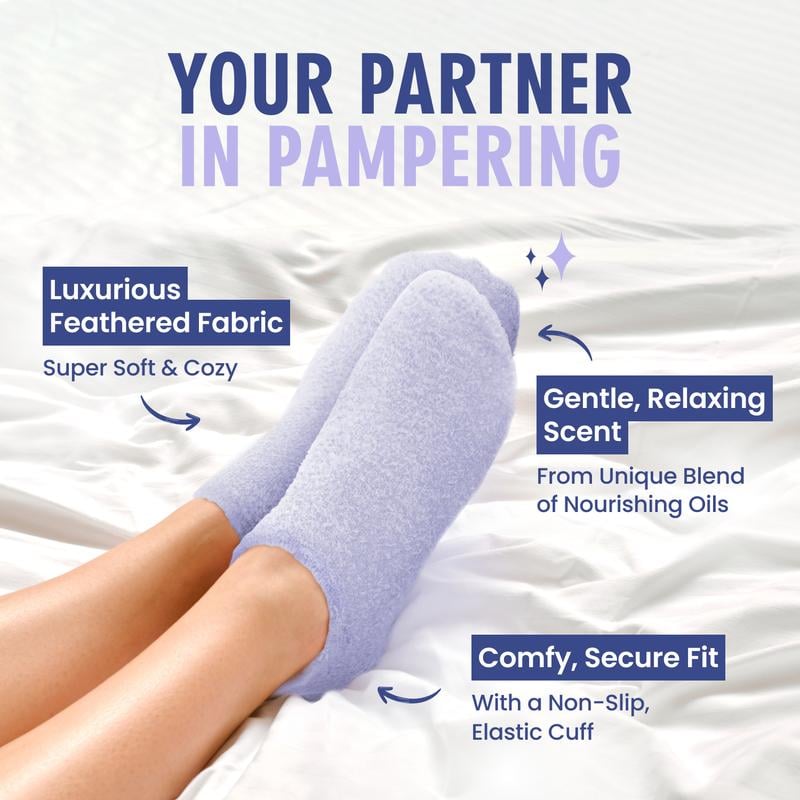 🏆35K+ SOLD! 🥳Moisturizing Gel Socks