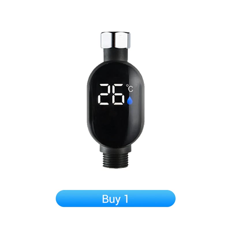 🌡️ Shower Thermometer - Instant Digital Display, Waterproof & Easy Install for Safe Bathing 👶📦
