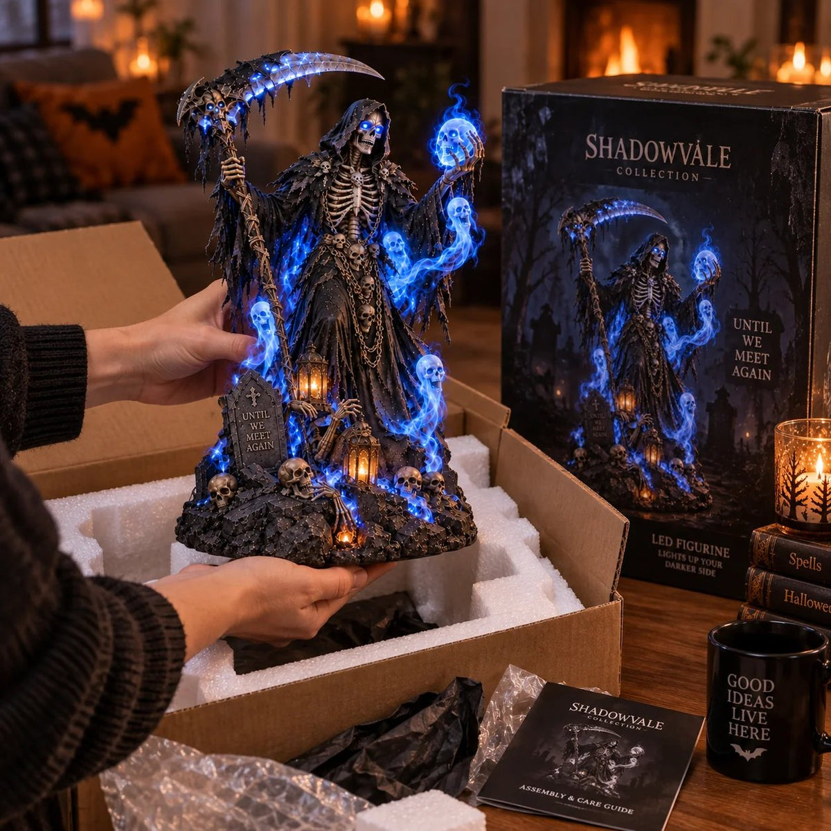 💀 🔥The Glowing Grim Reaper has arrived!