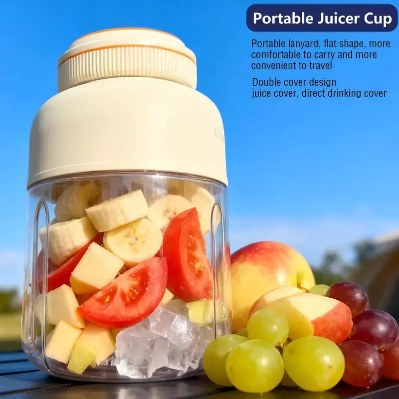 🍉🧃Portable Large Capacity Electric Fruit Juicer💧