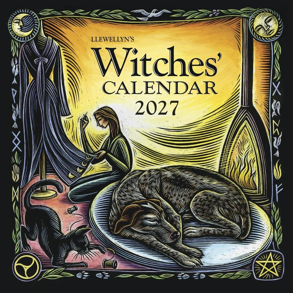 🕯️Llewellyn's 2027 Witches' Calendar – Premium Wall Calendar & Witchy Gift
