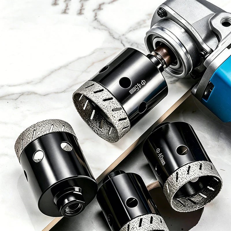 Ultra-Thin Diamond Hole Saw for Angle Grinder