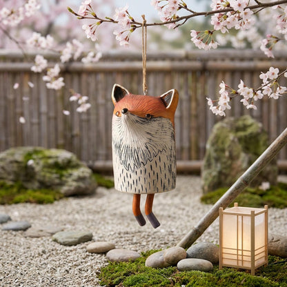 Handmade Whimsical Animal Wind Chime Ornaments