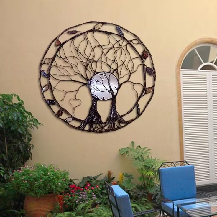🏡Circle of Life Garden Wall Art, The Moon Huggers