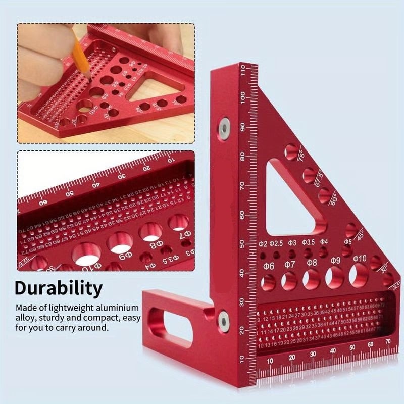 💥Exclusive Offer📐Make work easier🔥3D Multi-angle Carpenter Square Scriber