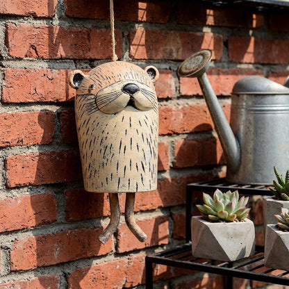 Handmade Whimsical Animal Wind Chime Ornaments