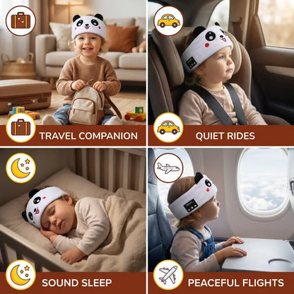 🏆🎧 Kids’ Animal Bluetooth Sleep Headband Headphones