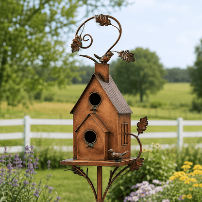 🎉Iron Birdhouse❤🐎 (Handmade by Jordan Maynard®)