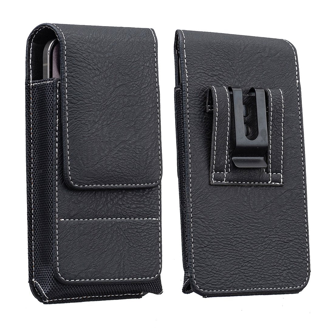 ⚡Big Discount | Waist Belt Cell Phone Pouch 📱 Multi-Pocket Leather Card Holder