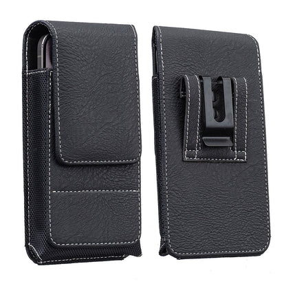 ⚡Big Discount | Waist Belt Cell Phone Pouch 📱 Multi-Pocket Leather Card Holder