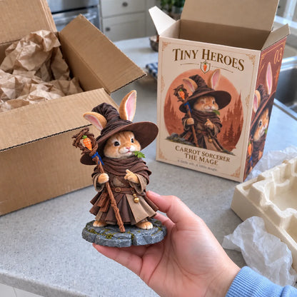 Tiny Heroes – Collection of fantasy animal figures 🐾⚔️