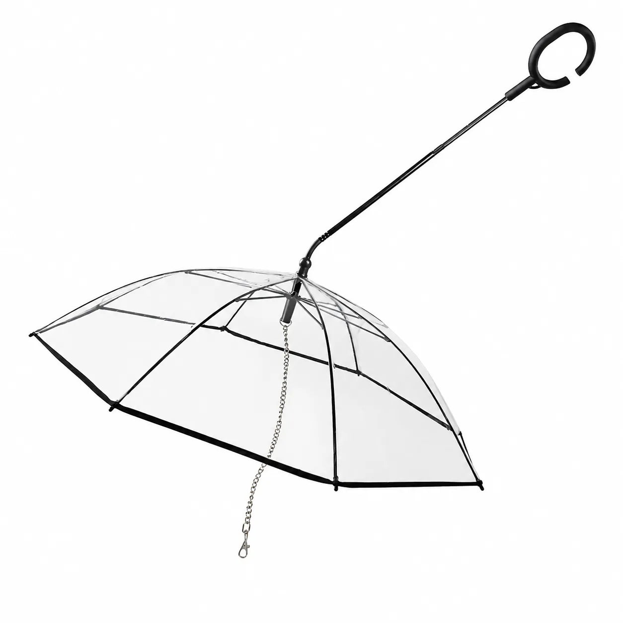 ☔ Transparent Dog Umbrella For Rainy Walks