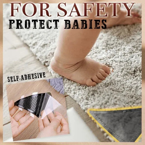 🔥🔥 Rubber Anti Curling Non Slip Skid Pads -8pc Set