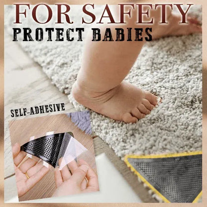 🔥🔥 Rubber Anti Curling Non Slip Skid Pads -8pc Set