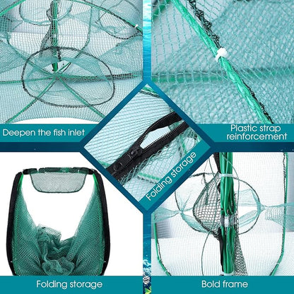 🐟The Magic Foldable Fishing Trap🎣