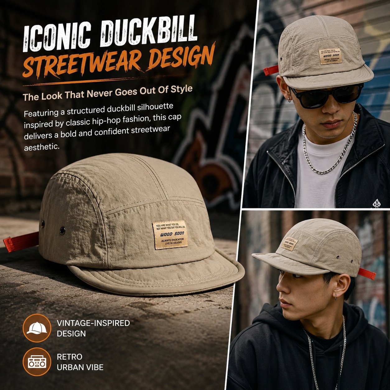 🧢 VINTAGE JAPANESE STREETWEAR SNAPBACK CAP
