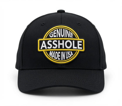🔥Genuine Asshole Hat | Funny Embroidered Attitude Cap-Made by Jim