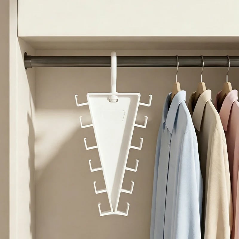 🔥Multifunctional Triangle Closet Organizer