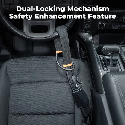 🔥Steering Wheel Lock Seat Belt