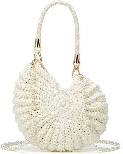 🔥Bohemia Crochet Handwoven Seashell Bag